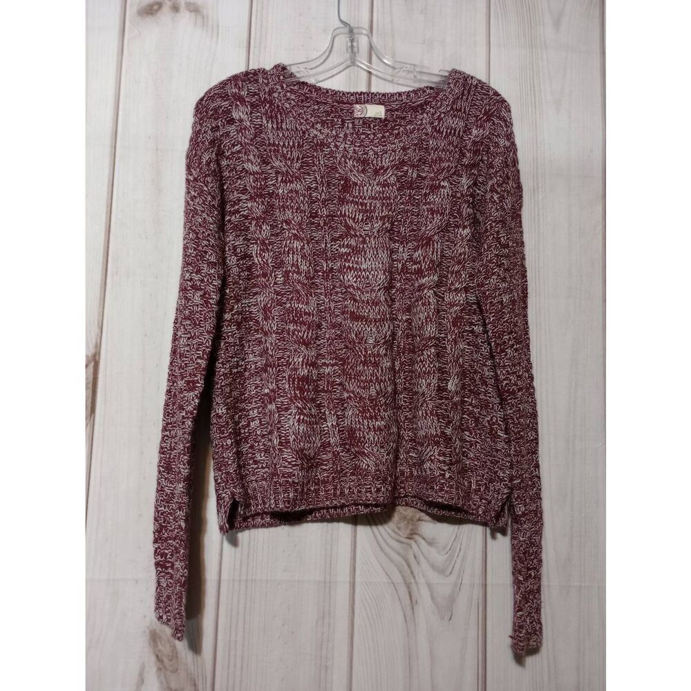 So Sweater‎ Ladies Small Maroon Grandma